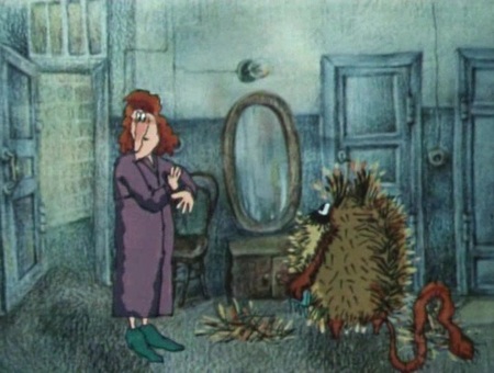 Кадр из мультфильма "Чудовище"