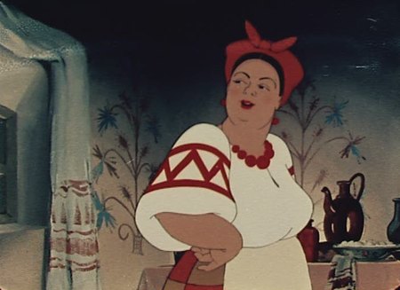 Кадр из мультфильма "Ночь перед рождеством"